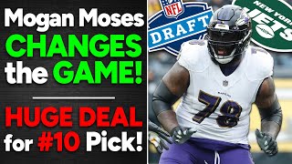 Morgan Moses Trade has MASSIVE IMPACT on Jets #10 Pick!!