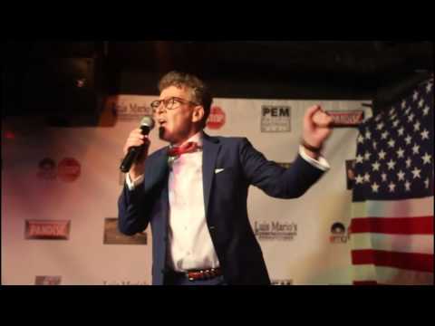 DC LaRue performing at the 2016 Legends of Vinyl DJ/Artists Awards and Seminar 9-13-16