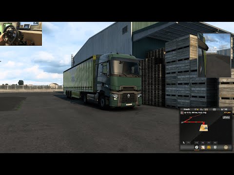 Euro Truck Simulator 2 NEW DLC Iberia - RENAULT T High Sleeper 440 hp (324kW)