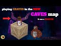 playing crates in the new Gorilla Tag caves map!!