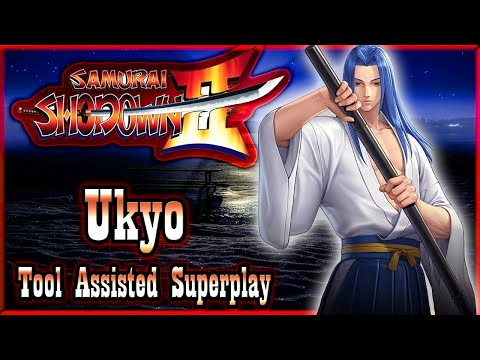 【TAS】SAMURAI SHODOWN 2 (SHIN SAMURAI SPIRITS HAOHMARU JIGOKUHEN) - TACHIBANA UKYO