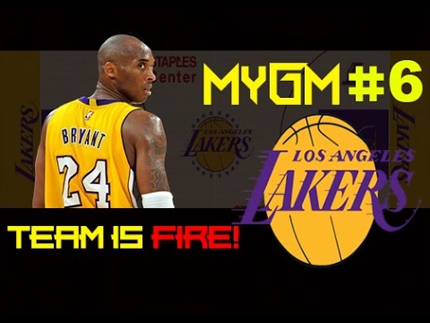 NBA2K15 MyGM Mode Ep. #6: Los Angeles Lakers! The Team Is On FIRE!