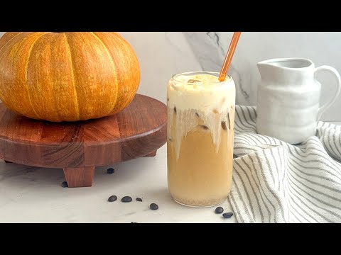 DIY Starbucks Pumpkin Cream Cold Brew Recipe