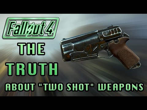 Fallout 4 | The Truth About "Two Shot" Weapons! (Myths Busted) Legendary Weapons Testing!