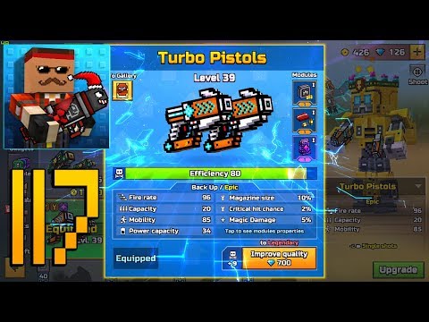 Pixel Gun 3D - Gameplay Walkthrough Part 117 - Turbo Pistols