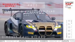 Final Lap & Chequered Flag | Circuit Paul Ricard | Fanatec GT World Challenge Europe 2024