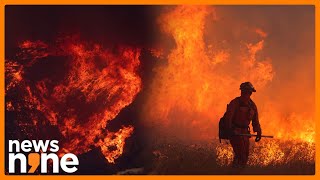 Wildfire Chaos in California: Hughes Fire Forces 31,000 to Evacuate North of Los Angeles | News9