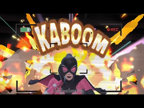 Marvel Future Fight || Cinematic T3 Gwenpool || Dark Gwenpool Uniform