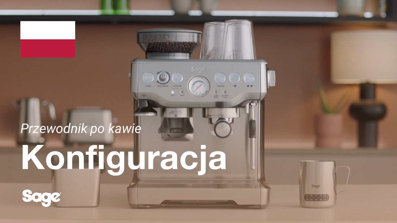 Samouczek kawowy Breville - Konfigurowanie urządzenia