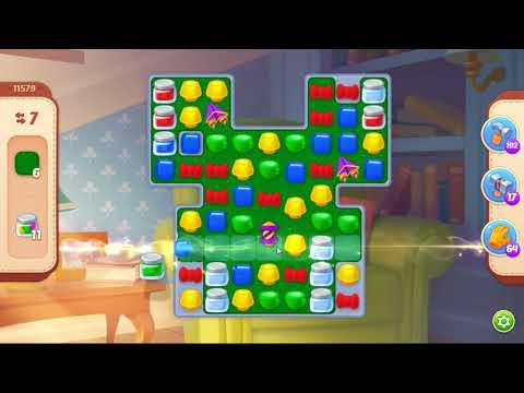 Homescapes Level 11579 - NO BOOSTERS 🏠 | SKILLGAMING ✔️