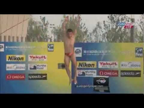 Jack Laugher 2011 World Diving Championships Shanghai Men's 3m Finals Round 5