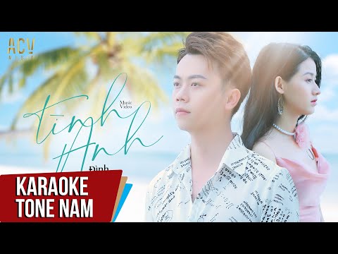 Karaoke | Tình Anh - Đình Dũng | Beat Tone Nam