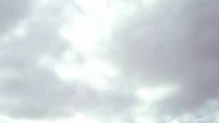 Airplane landing in Lanzarote