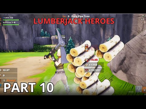LUMBERJACK HEROES MAP FORTNITE CREATIVE - Map fortnite lumberjack heroes gameplay PART 10