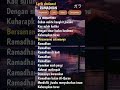 Lagu Ramadhan 2024 2025