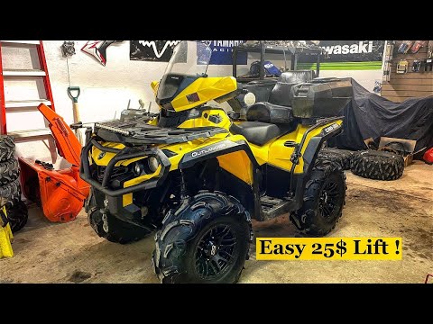 YouTube video about: Can am outlander 2 inch lift?