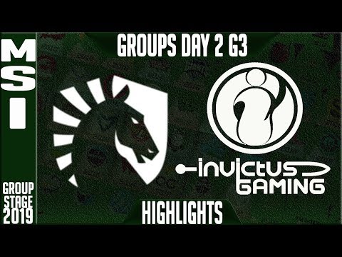 TL vs IG Highlights | MSI 2019 Group Stage Day 2 | Team Liquid vs Invictus Gaming