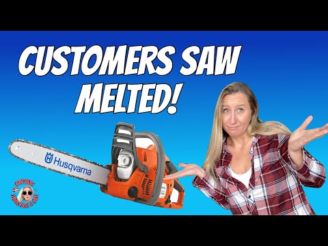 Chainsaw not oiling? How to easily fix/replace your oiler on a Husqvarna saw Repair Vlog