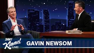 Governor Gavin Newsom on Relationship with Trump, People Badmouthing CA & "Gov Gav" Has a Surprise!