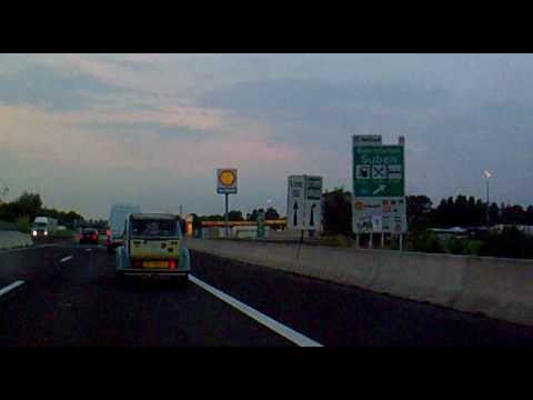 Border Germany - Austria in my Dyane