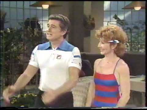Regis & Joy Philbin work out with Frank & Christine Zane
