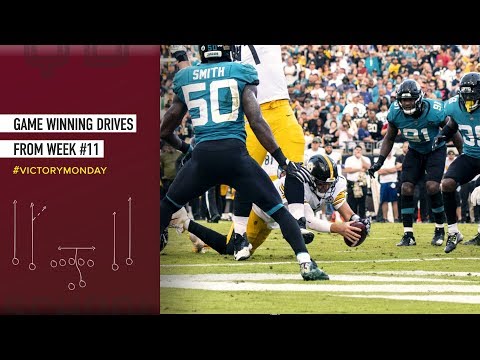 Game Winning Drives From Week #11 - NFL Breakdown