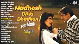 Download lagu Madhosh Dil ki Dhadkan - 90's Hits | 90's Evergreen Songs | Hindi Romantic Songs | Bollywood Songs mp3