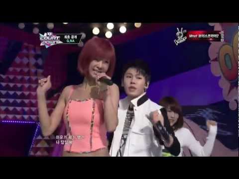 130314 G.NA - Hate That I Love You & Oops!(Feat. 鄭鎰勳 of BTOB)