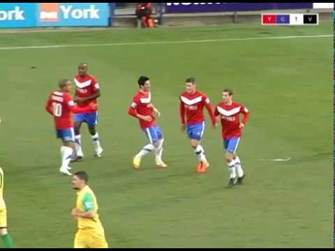 ARCHIVE: York City 7 Kettering Town 0 [1st Half] - 03.12.11