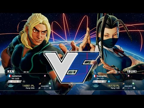 JuniorLeo ( Ken ) VS Cuongster ( Ibuki ) HD 1080p 60fps - Street Fighter 5