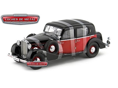 1937.- MAYBACH TYPE SW35 4-DOORS LIMOUSINE Rojo/Negro (Signature Models 38208).