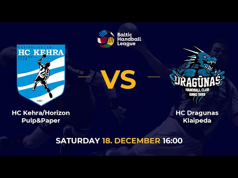 BHL 21/22: HC Kehra/Horizon Pulp&Paper - HC Dragunas Klaipeda