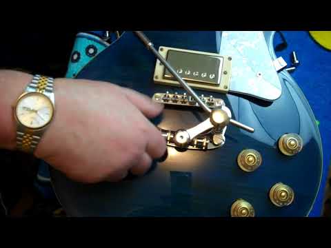 Gold Les Trem, TLT2G, Flat Arm Tremolo by Goldo/Duesenberg image 7