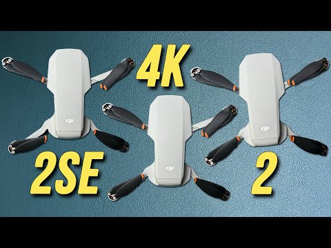 DJI Mini 4k or DJI Mini 2 SE compared to DJI Mini 2. Which is the best drone under €300?