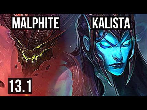 MALPH vs KALISTA (TOP) | 8/0/5, Rank 3 Malph, Legendary | TR Master | 13.1