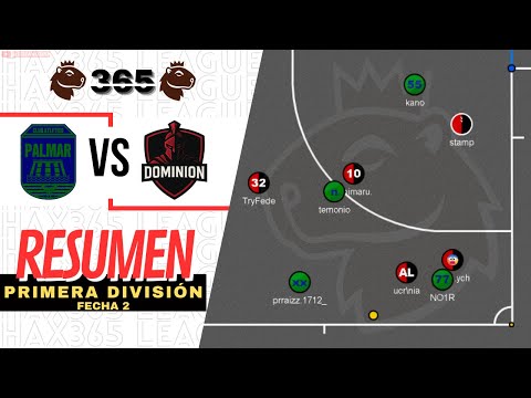 PARTIDAZO MUY PAREJO HASTA EL FINAL | Palmar Soriano vs Dominion | RESUMEN | HAX365 LEAGUE
