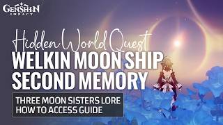 How To Reach Golden Hall & Hidden World Quest Guide | Frost Moon Exploration | Genshin Luna VIII