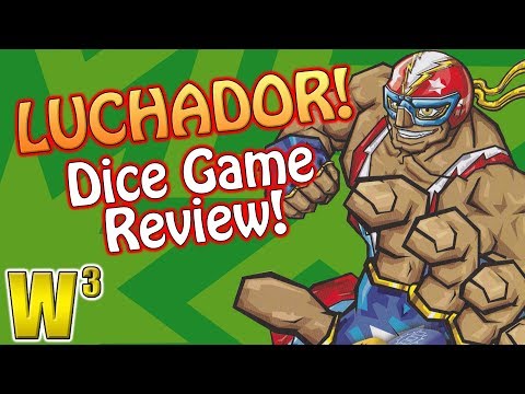 Luchador! Mexican Wrestling Dice Game Review | Wrestling With Wregret