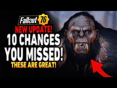 10 HIDDEN Changes You MISSED in Fallout 76 Backwoods Update!
