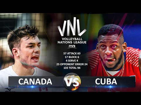 Canada vs Cuba | Men's VNL 2024