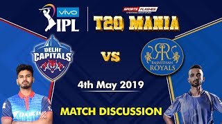 Delhi vs Rajasthan T20 | Live Scores and Analysis (English) | IPL 2019