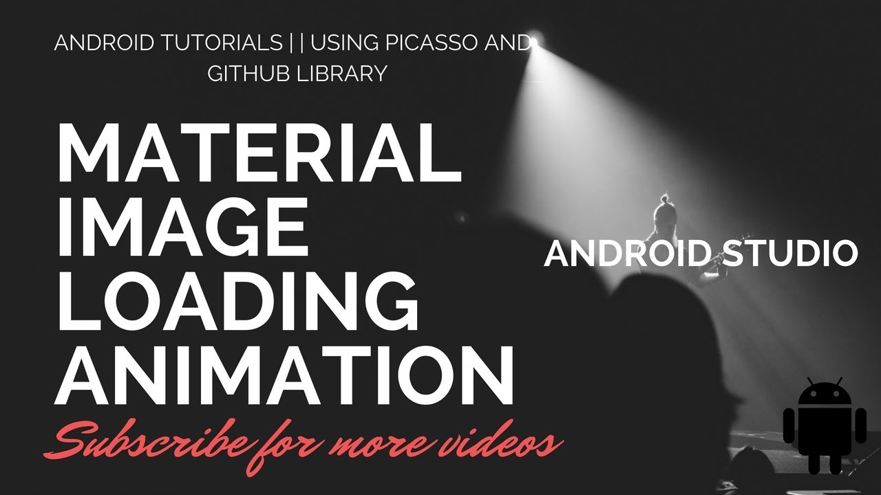 Material Image Loading (Animation) Using Picasso | | Android Tutorials