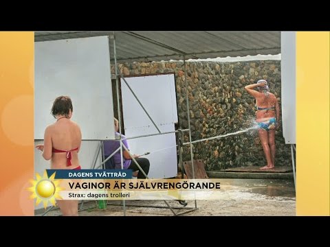 Vaginor är självrengörande - Nyhetsmorgon (TV4)