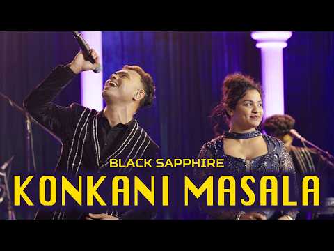 Konkani Masala - Black Sapphire Band | Baila Konkani Songs Medley 2025