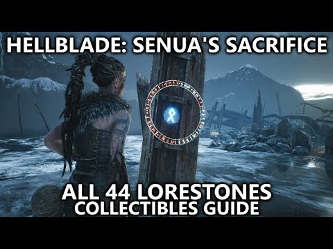 Hellblade Senua's Sacrifice - All 44 Lorestones - Collectibles Guide - Stories from the North