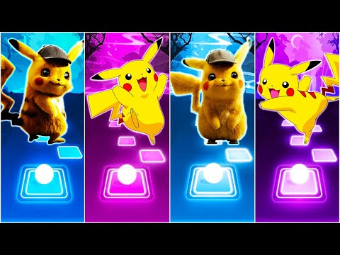 Pikachu vs Pikachu vs Pikachu vs Pikachu | Tiles Hop EDM Rush!