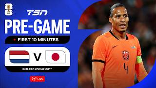 네덜란드 대 일본 사전 게임 + 첫 10분 | FIFA 월드컵