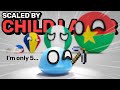 COUNTRIES SCALED BY CHILD LABOR Countryballs Animation
