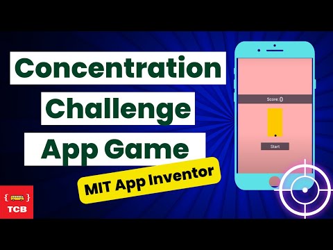 Concentration Challenge Power Game in MIT App Inventor | No Code Balance & Stability Sensor App Demo