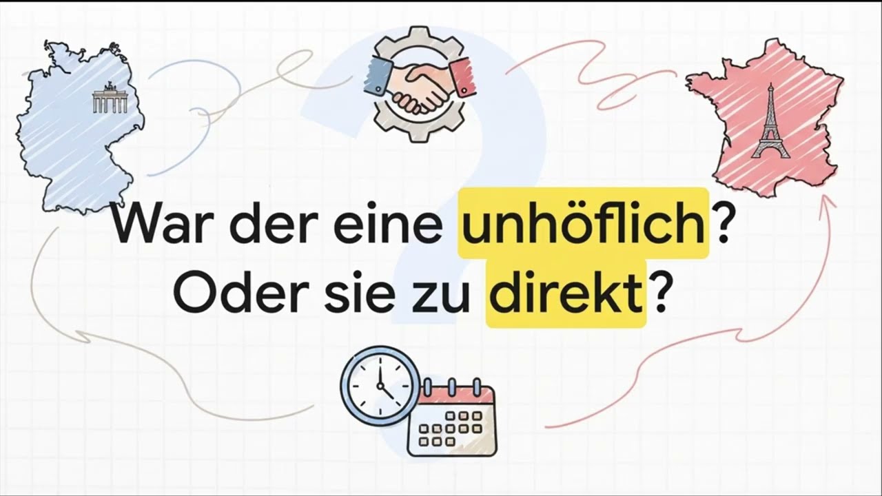 Deutschland 🇩🇪 vs. Frankreich 🇫🇷 – Kulturelle Unterschiede, die im Alltag überraschen!